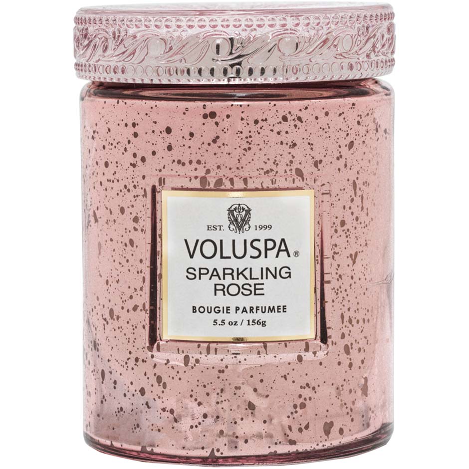 Bilde av Voluspa Small Jar Candle Sparkling Rose - 156 G