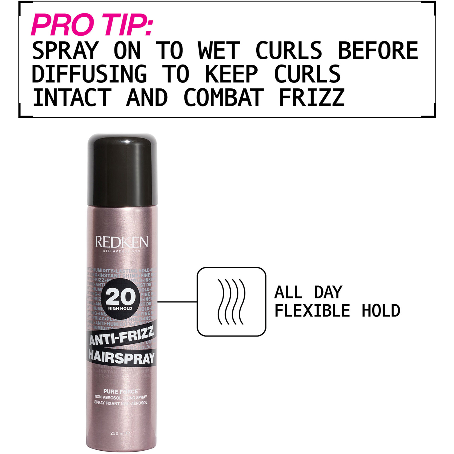 Anti-Frizz Hairspray